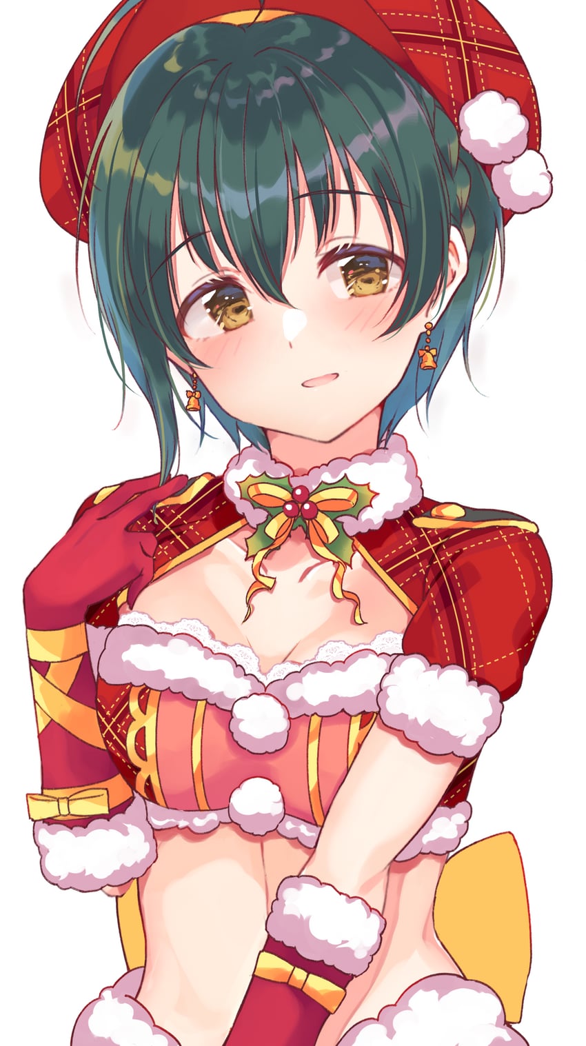 kohinata miho (idolmaster and 2 more) drawn by shiitake_taishi