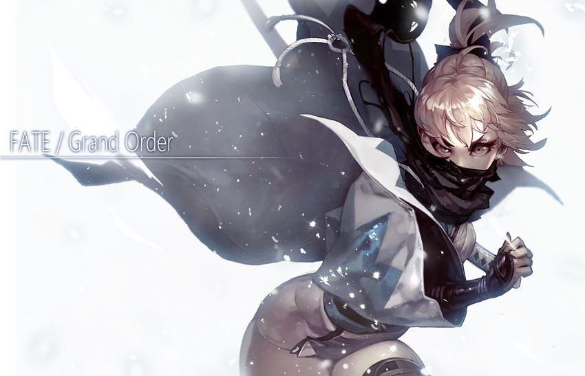 okita souji (fate and 1 more) drawn by duto