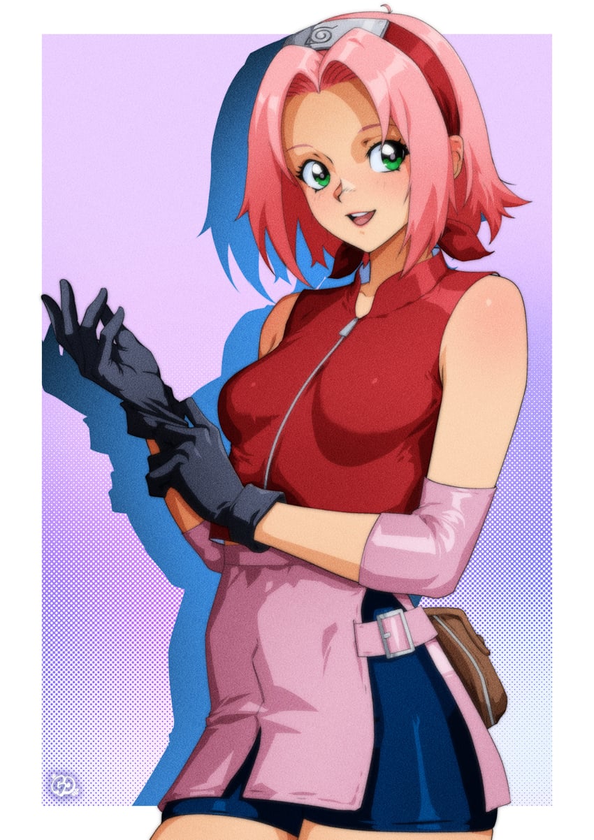 haruno sakura (naruto and 1 more) drawn by gravydood