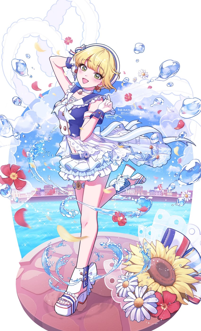 miyamoto frederica (idolmaster and 2 more) drawn by piroyan