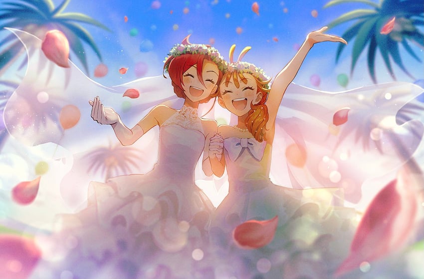 natsuumi manatsu and takizawa asuka (precure and 1 more) drawn by yuzu_sato