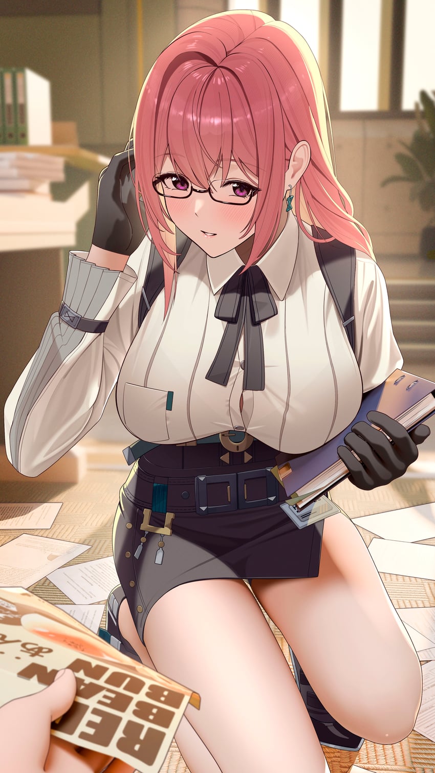 tsukishiro yanagi (zenless zone zero) drawn by jumonji