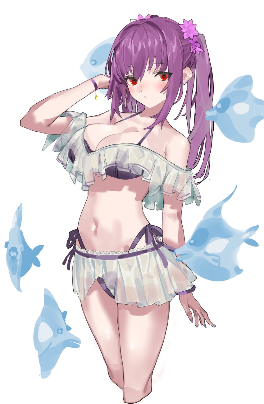 scathach and scathach skadi (fate and 1 more) drawn by kazukingu