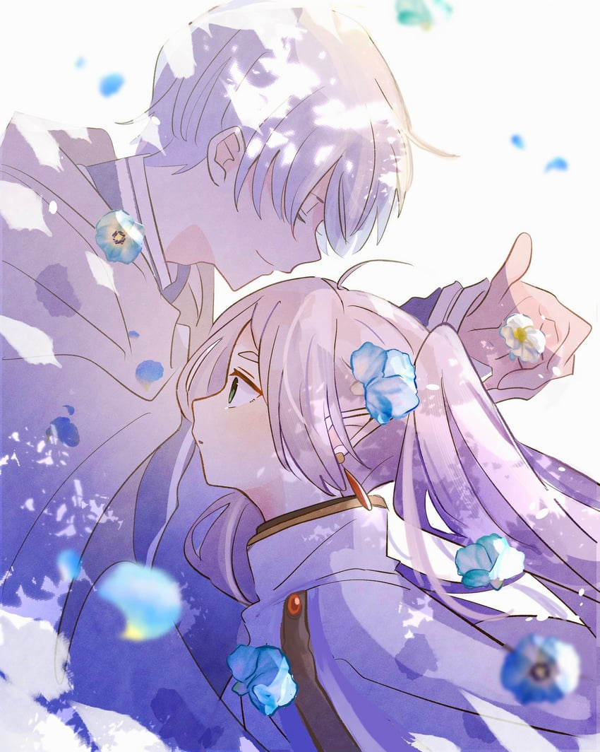 frieren and himmel (sousou no frieren) drawn by hakuuyori