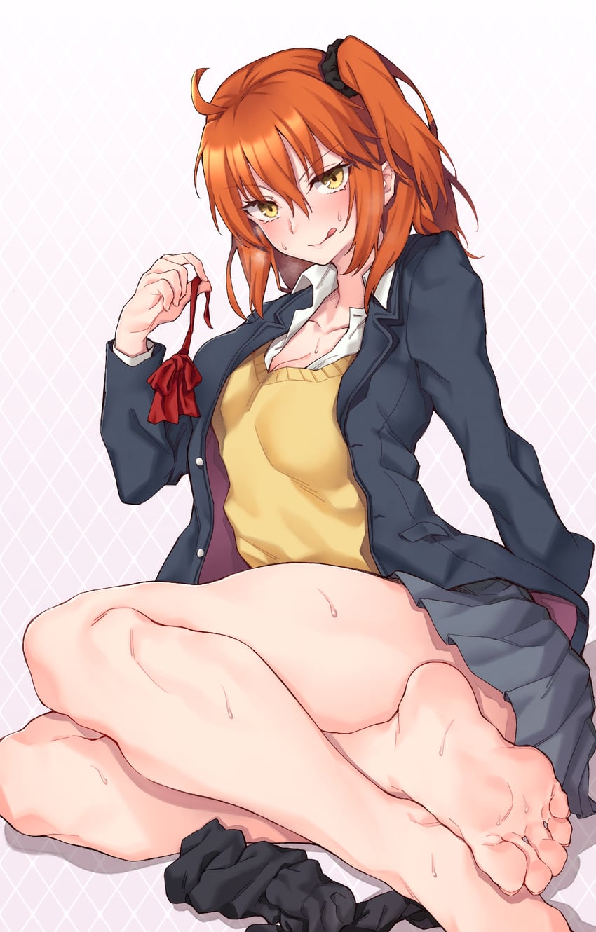fujimaru ritsuka (fate and 1 more) drawn by batatata77