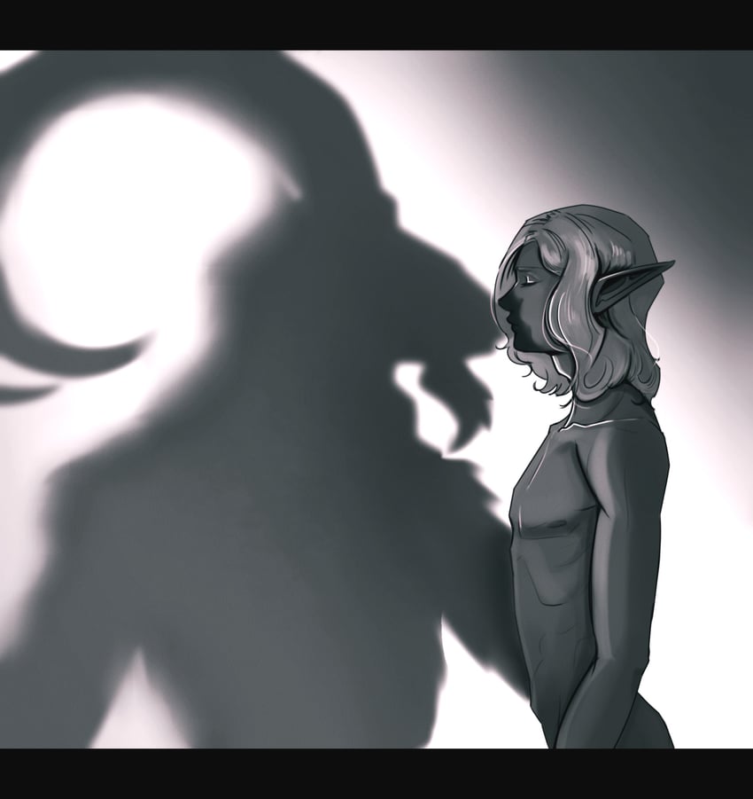 mithrun and goat (dungeon meshi) drawn by tvar_ne_spit