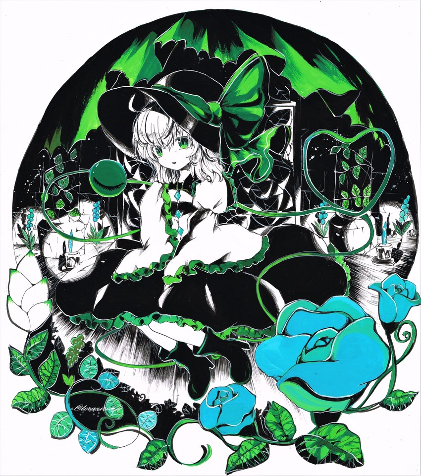 komeiji koishi (touhou) drawn by torajirou_(toraneko_zirou)