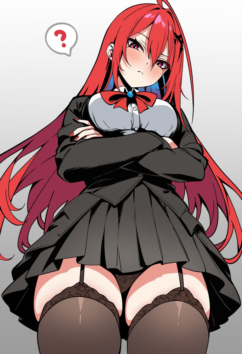 elizabeth rose bloodflame (hololive and 1 more) drawn by itsrice