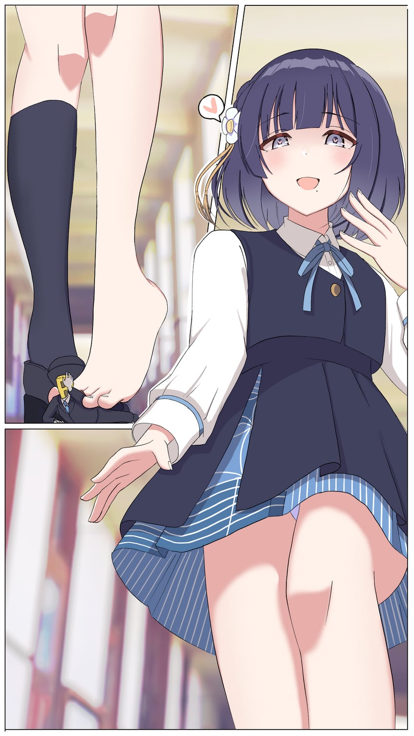 producer, p-head producer, and hataya misuzu (idolmaster and 1 more) drawn by felleo105