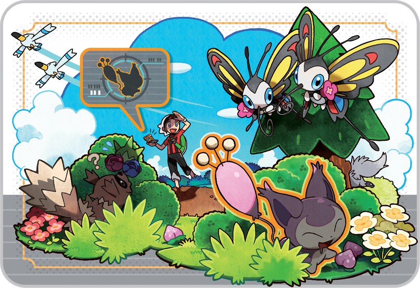 brendan, wingull, skitty, beautifly, poochyena, and 2 more (pokemon and 1 more)