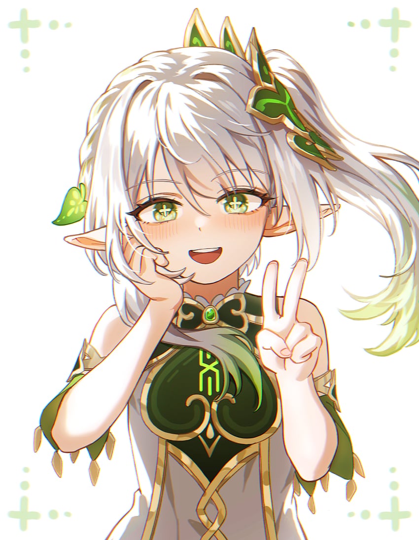 nahida (genshin impact) drawn by yareen
