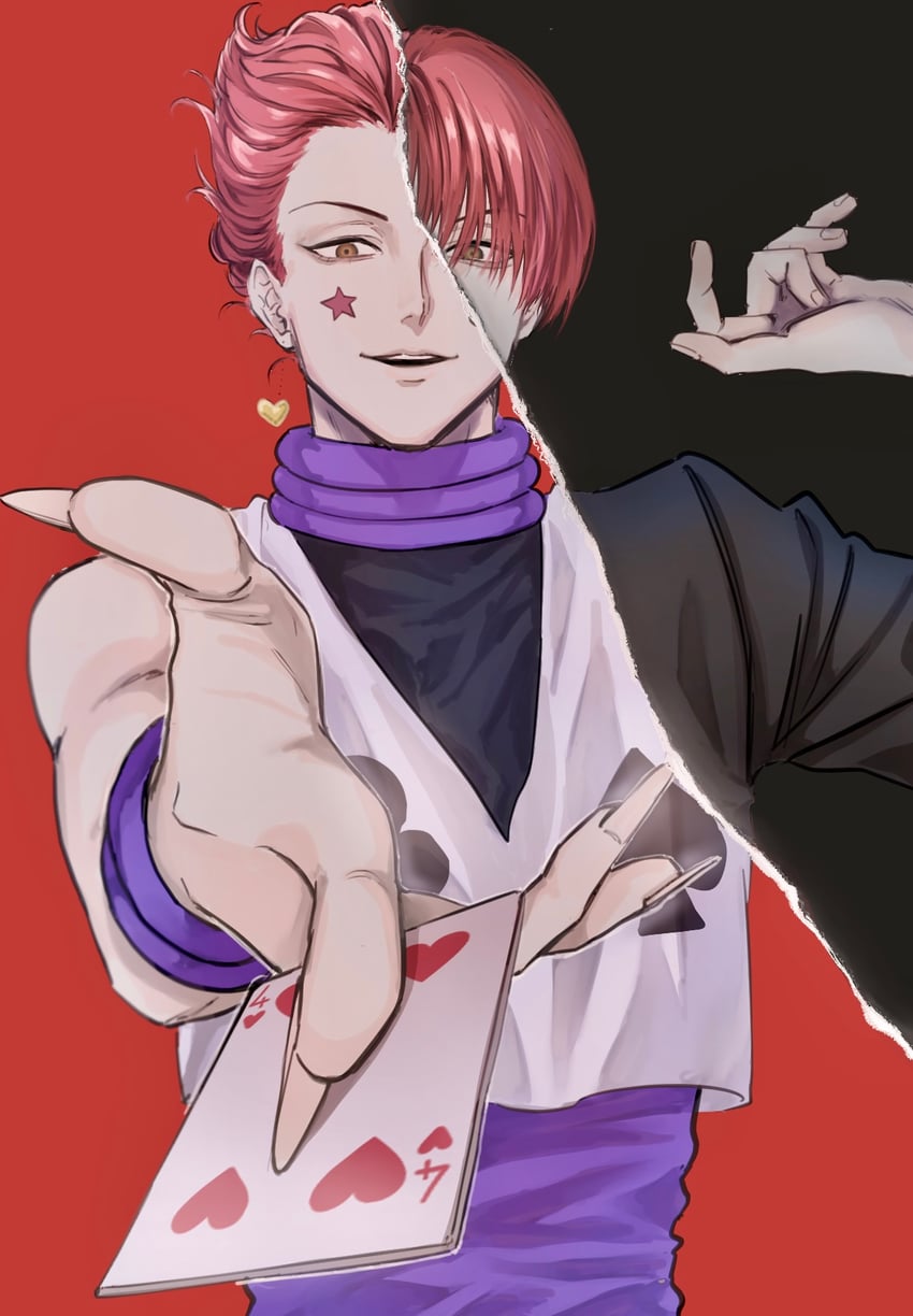 hisoka morow (hunter x hunter) drawn by re_tae44