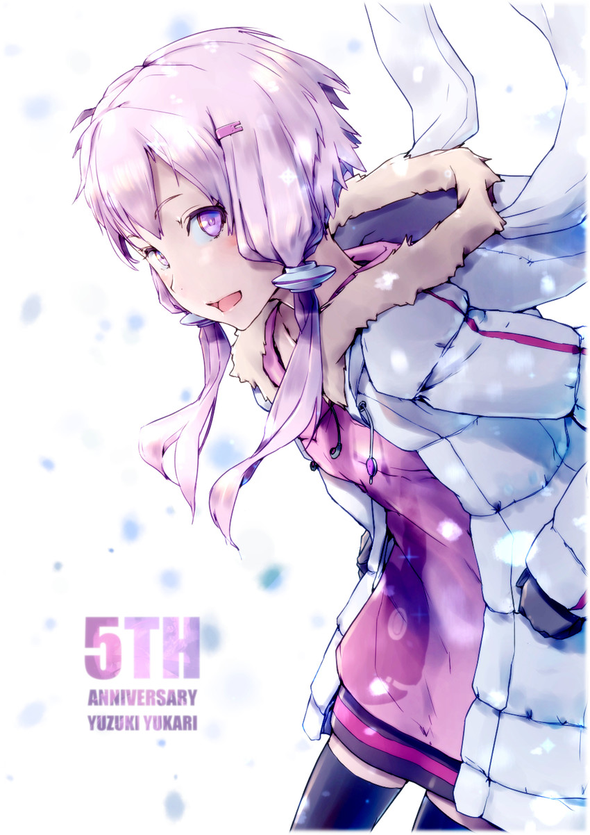 yuzuki yukari (vocaloid and 1 more) drawn by magzz