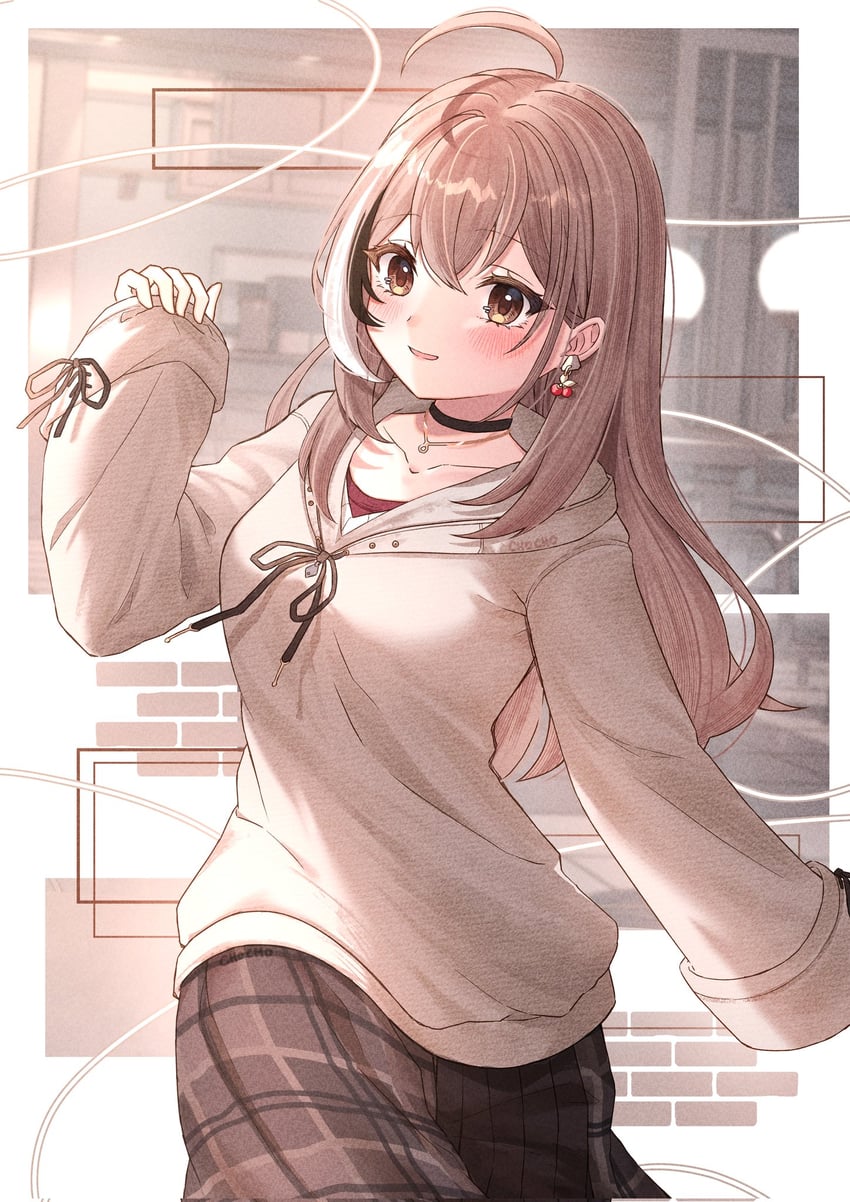 nanashi mumei (hololive and 1 more) drawn by tsuki_1309