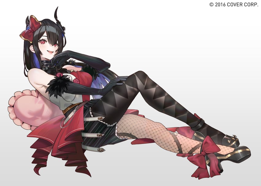 nerissa ravencroft (hololive and 1 more) drawn by yunny_(cureyunny)