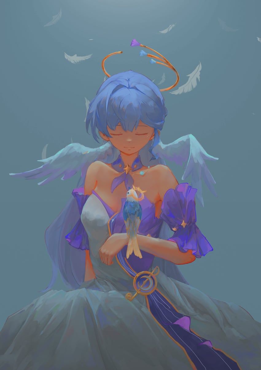 robin and sunday (honkai and 1 more) drawn by yingyingyingwobuyima