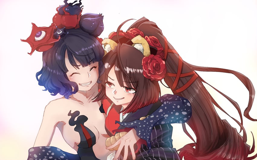 katsushika hokusai and kyokutei bakin (fate and 1 more) drawn by asage1010