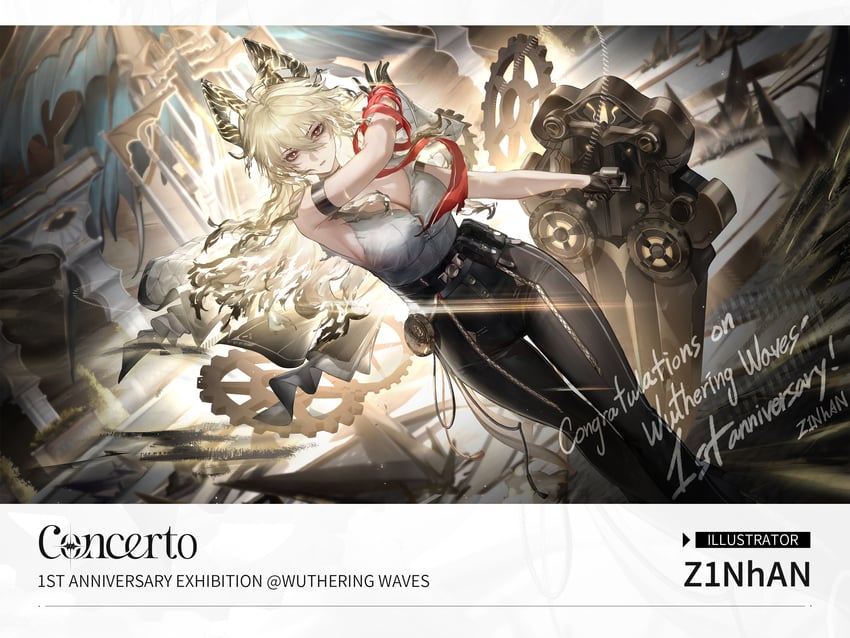 zani (wuthering waves) drawn by fek_zin