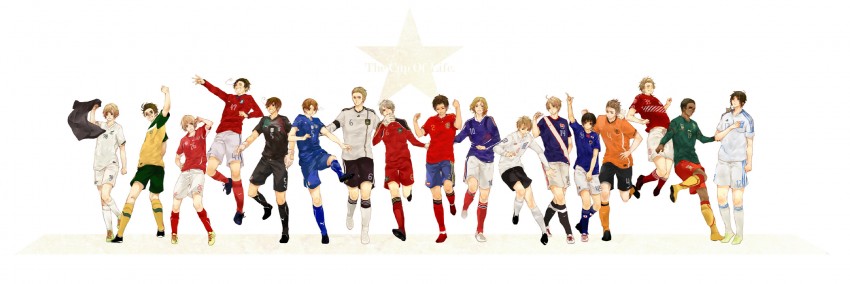 america, united kingdom, japan, france, prussia, and 10 more (axis powers hetalia and 2 more) drawn by oowim