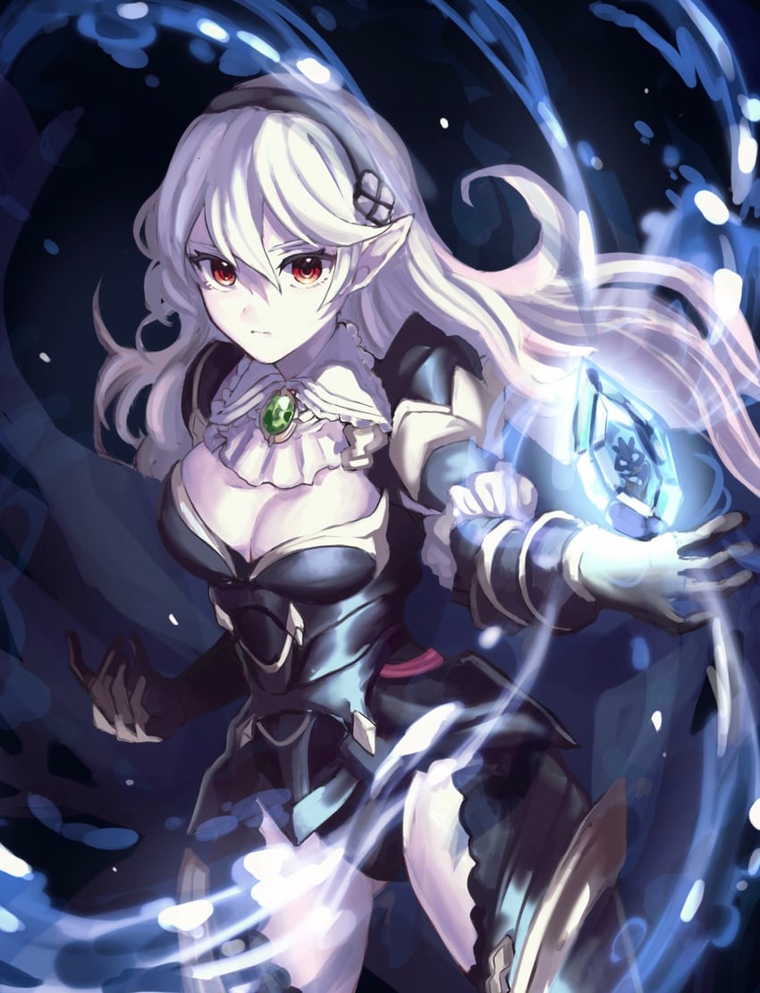 female corrin (fire emblem and 2 more) drawn by leon0630claude