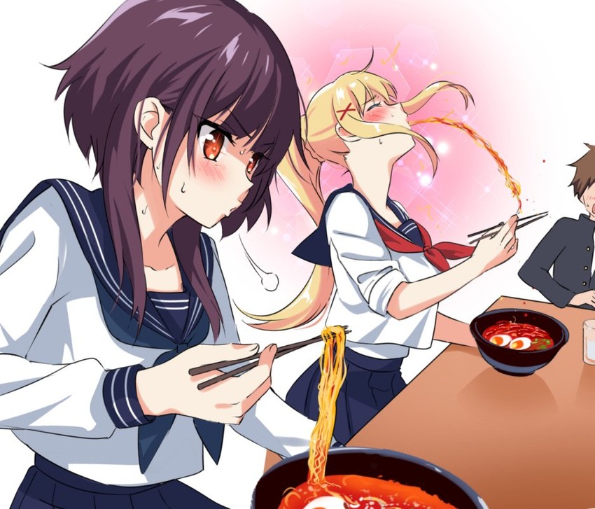 megumin and darkness (kono subarashii sekai ni shukufuku wo!) drawn by taromarun