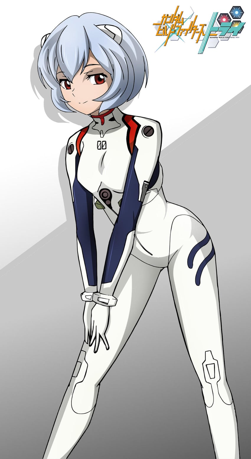 ayanami rei and kijima shia (gundam and 3 more) drawn by techan