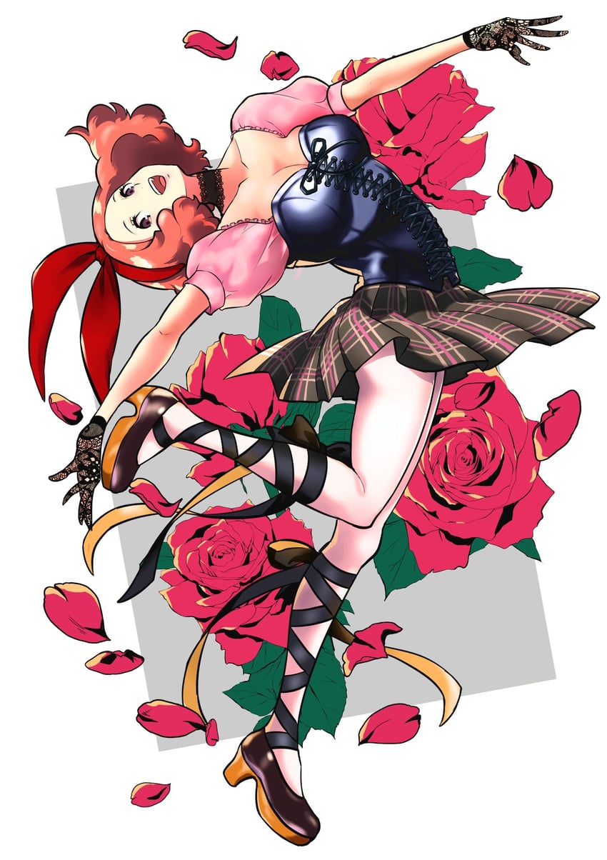 okumura haru (persona and 3 more) drawn by ito_(daisukidanchi)