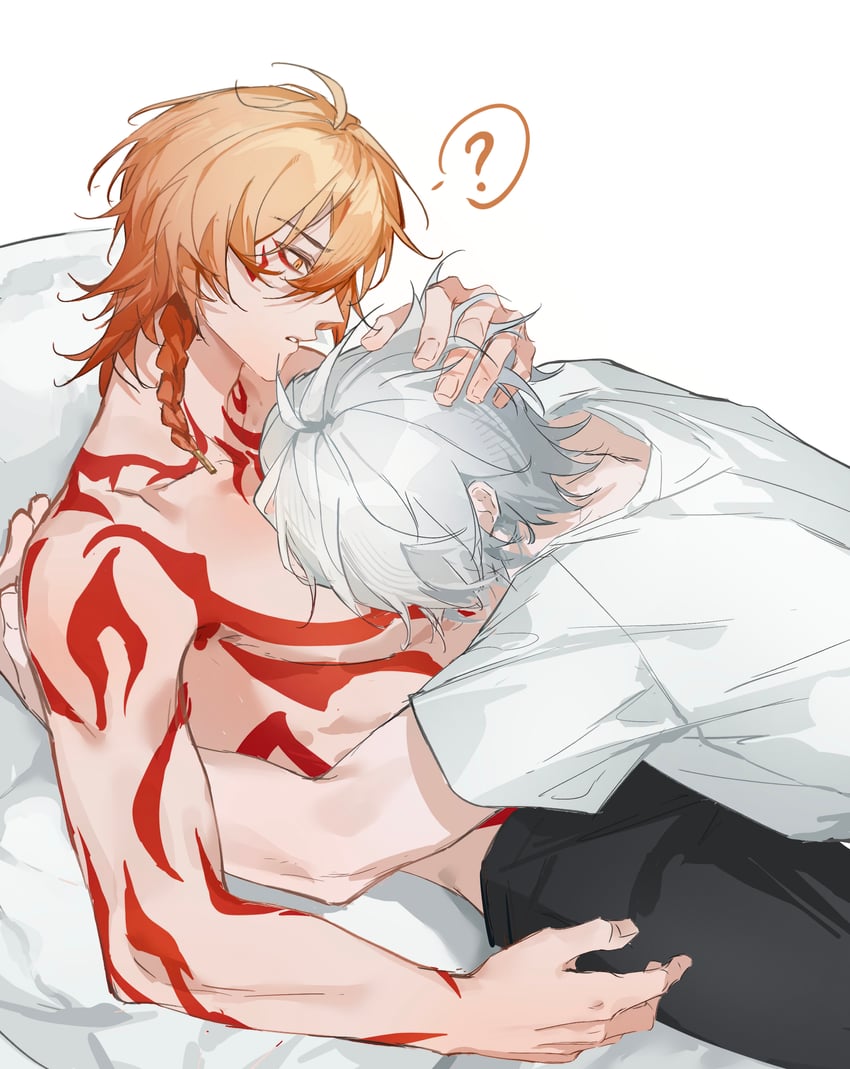 phainon and mydei (honkai and 1 more) drawn by yinbai