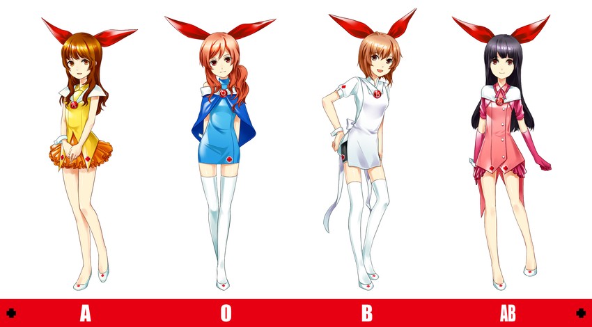 outan, eitchi, ebirin, and bibi (original and 1 more) drawn by ko-on_(ningen_zoo)
