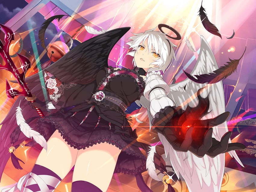 miyabi (senran kagura and 2 more) drawn by yaegashi_nan