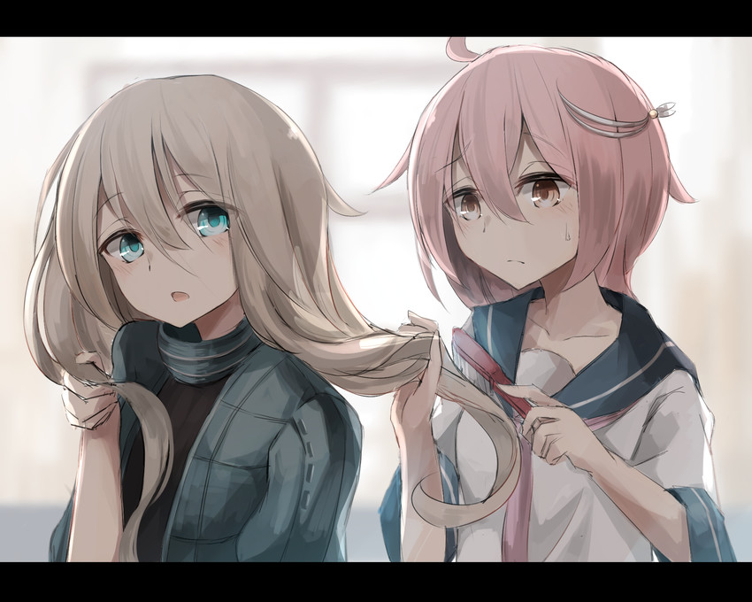 i-58 and u-511 (kantai collection) drawn by miyabino_(miyabi1616)