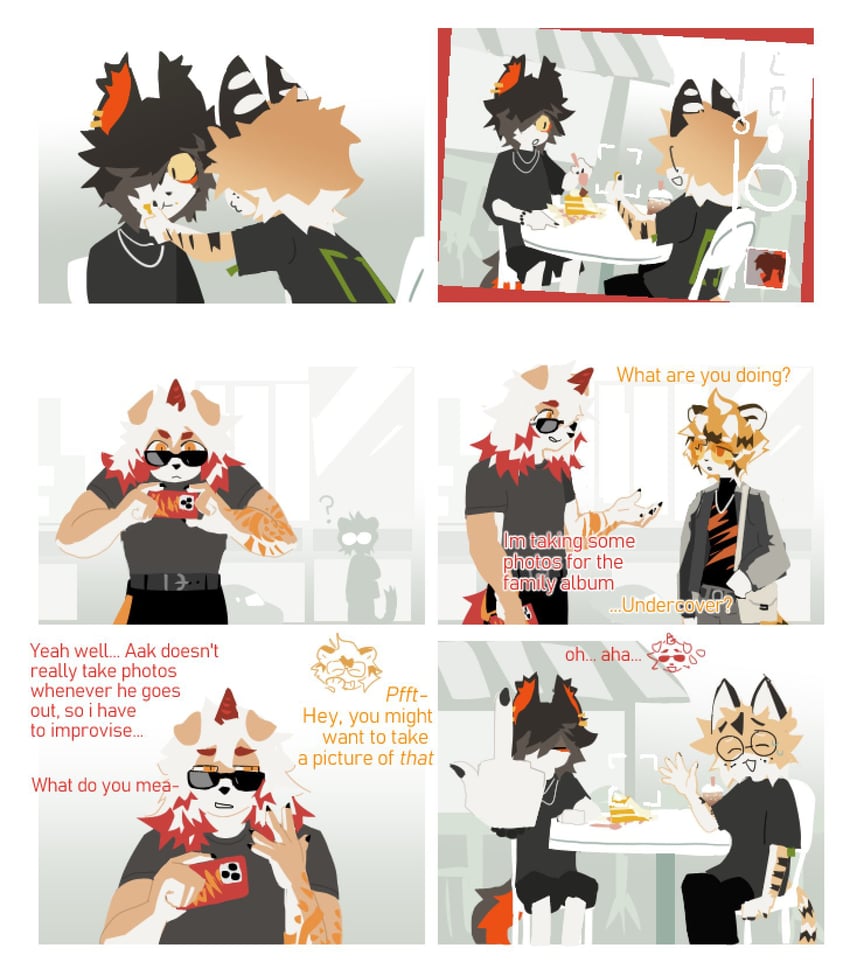 hung, waai fu, and aak (original and 1 more) drawn by sabifoil