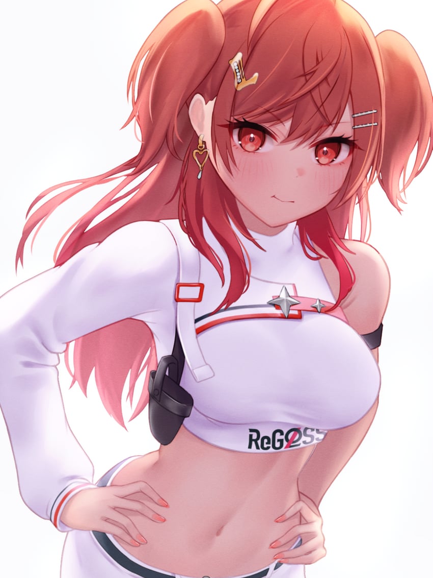 ichijou ririka (hololive and 1 more) drawn by nokonata