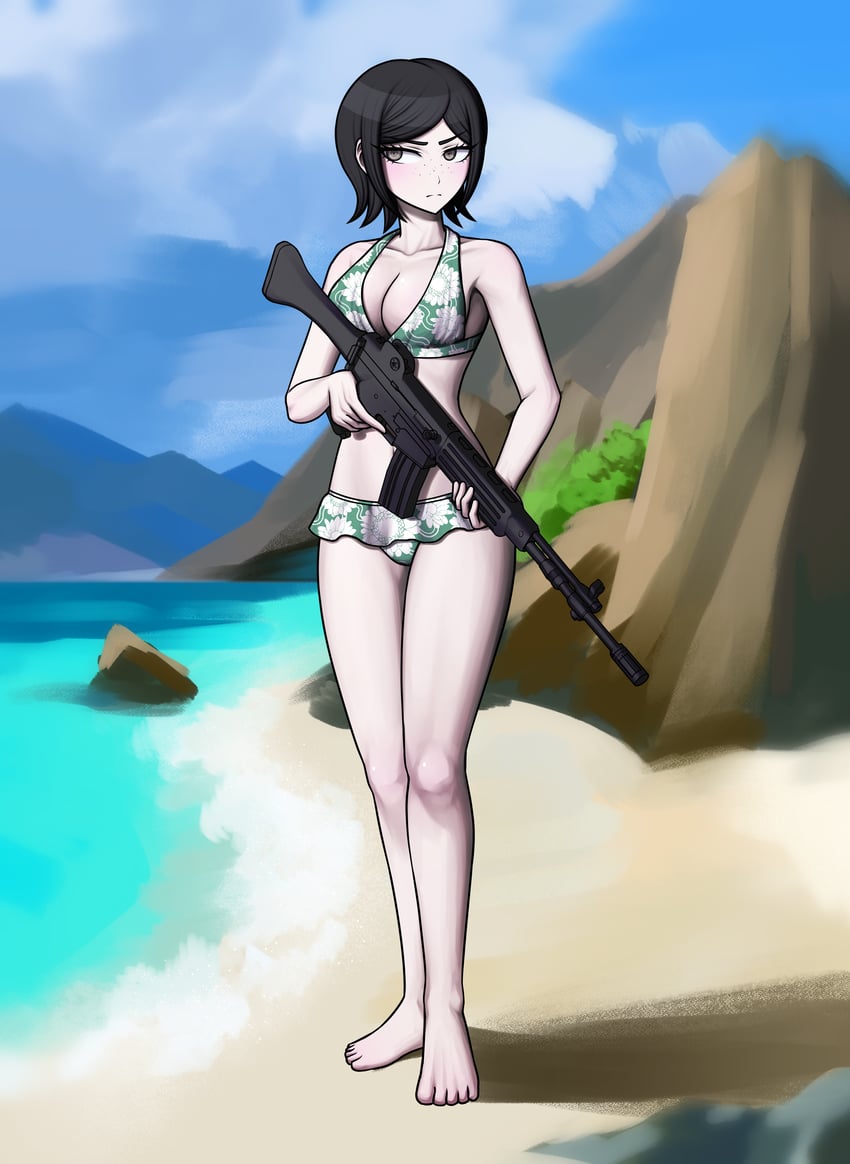 ikusaba mukuro (danganronpa and 1 more) drawn by fulltimeangel13