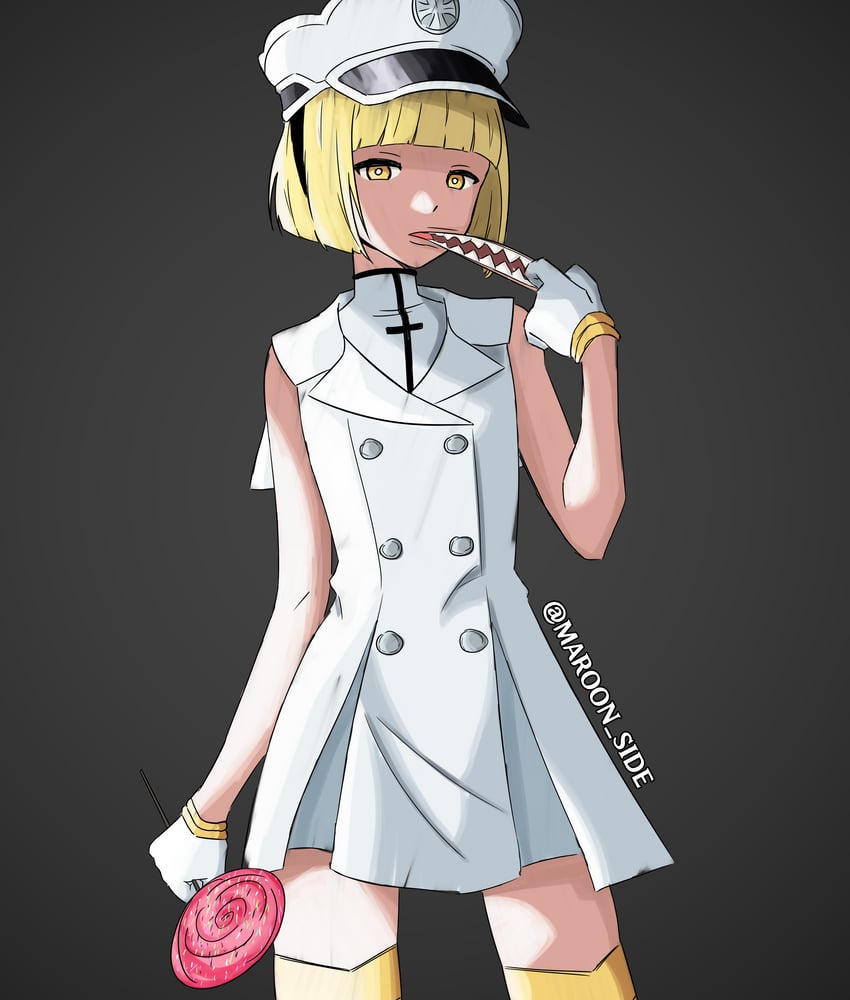 liltotto lamperd (bleach and 1 more) drawn by maroon_(maroon_side)
