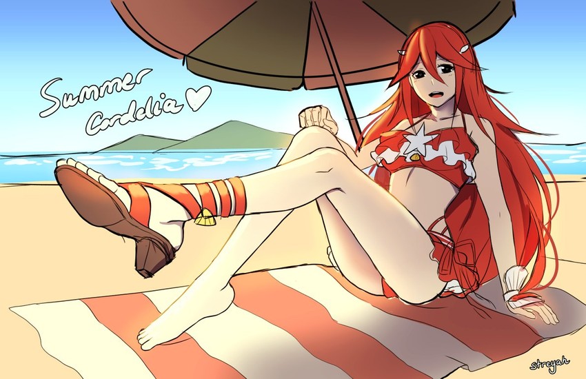 cordelia (fire emblem and 2 more) drawn by streyah