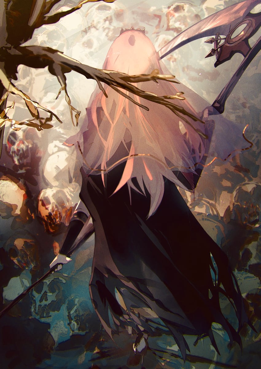mori calliope (hololive and 1 more) drawn by lupo_(lupoyorosiku)