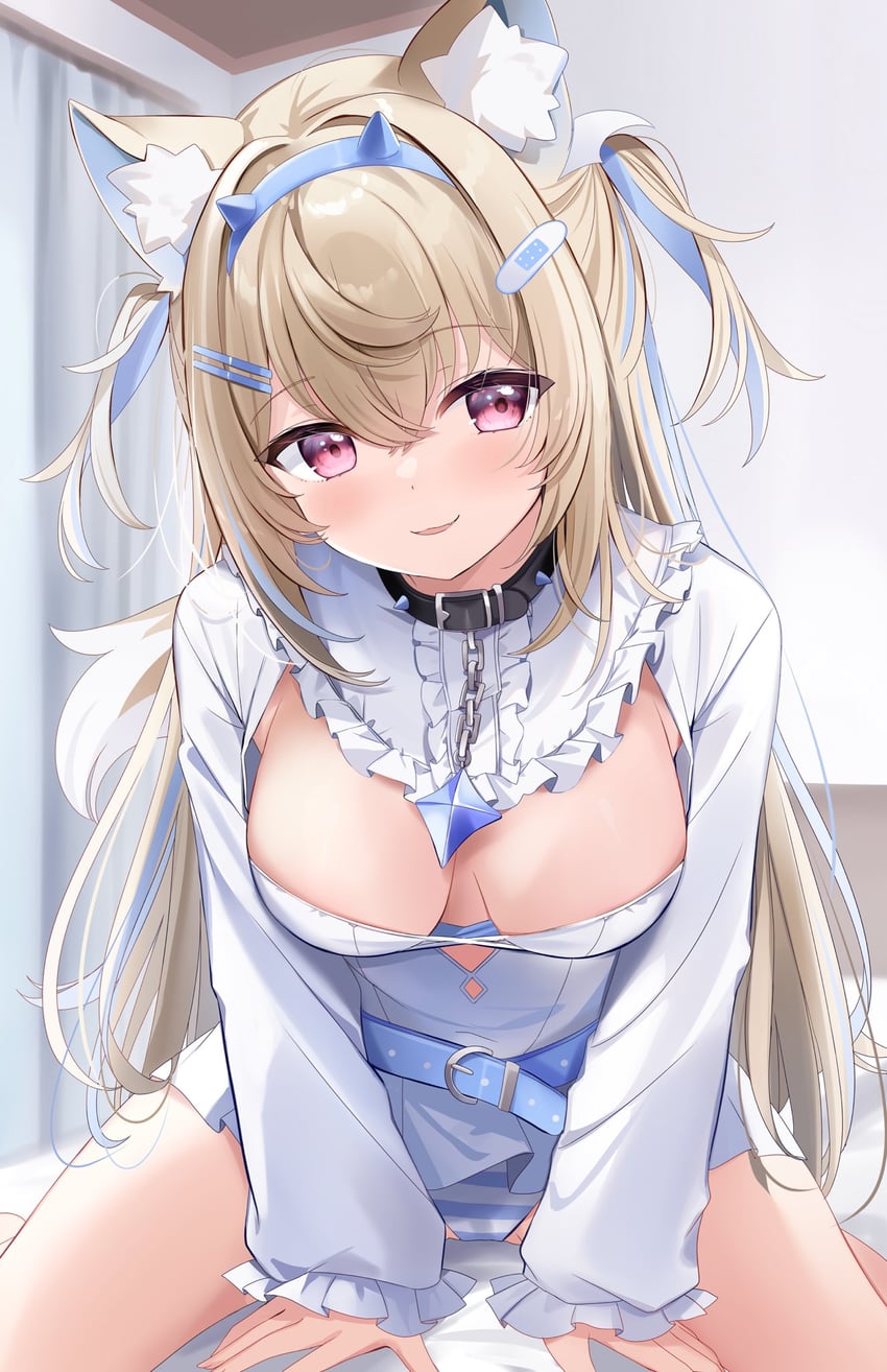 fuwawa abyssgard (hololive and 1 more) drawn by chocola_vt