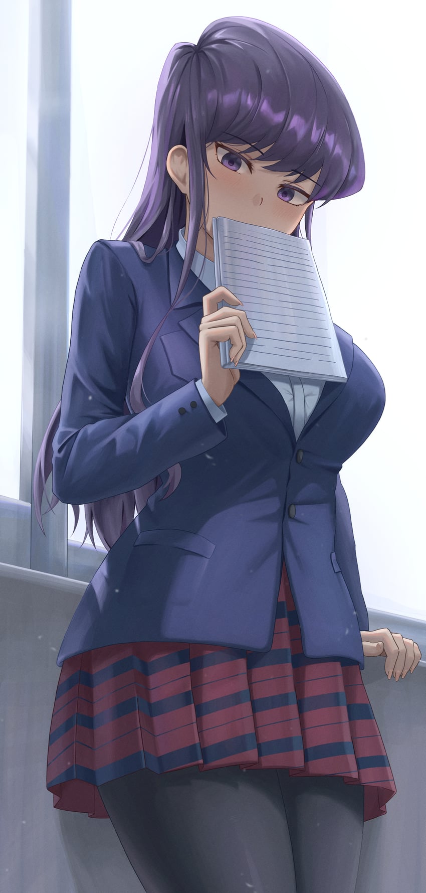 komi shouko (komi-san wa komyushou desu) drawn by yj_(yojo_san)