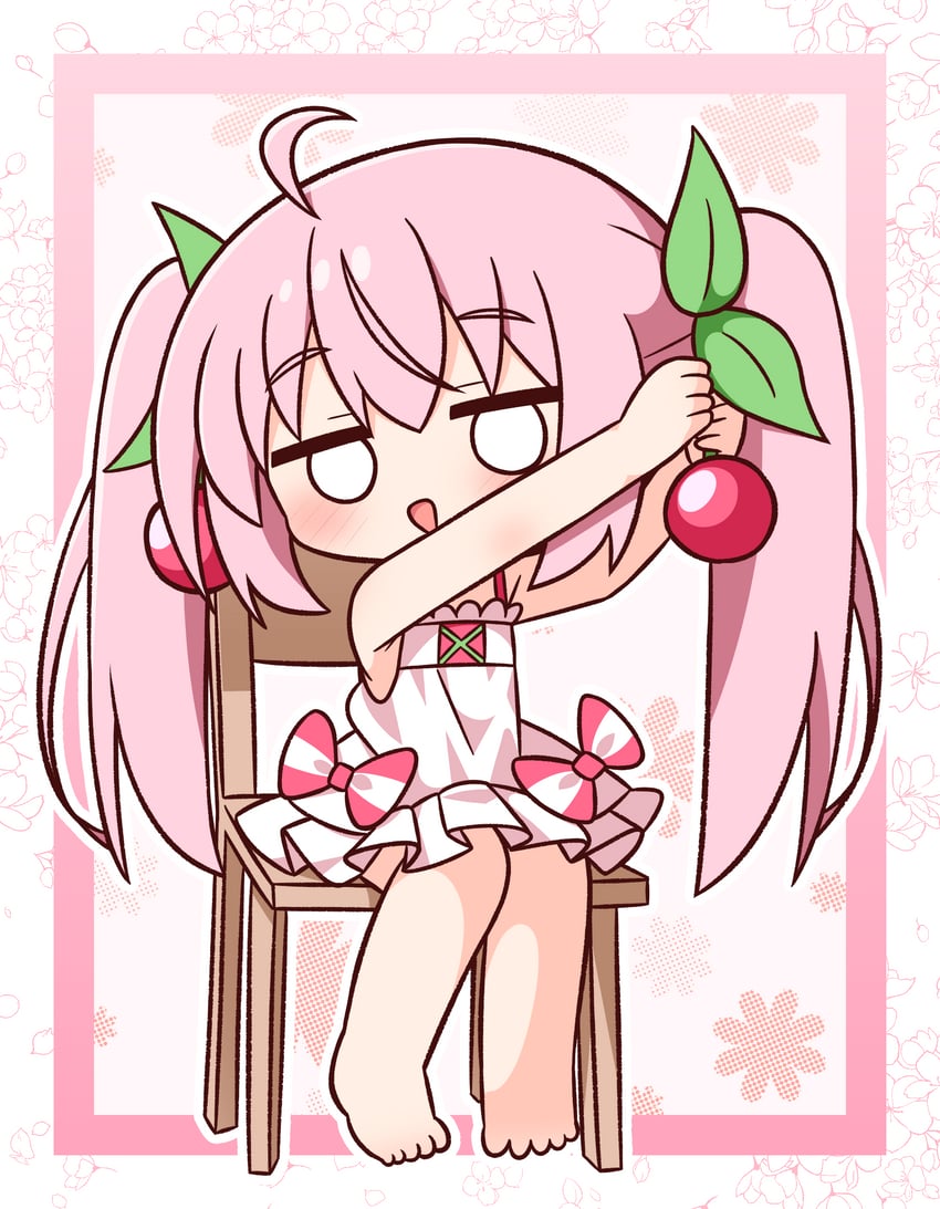 hatsune miku and sakura miku (vocaloid) drawn by hana_kazari