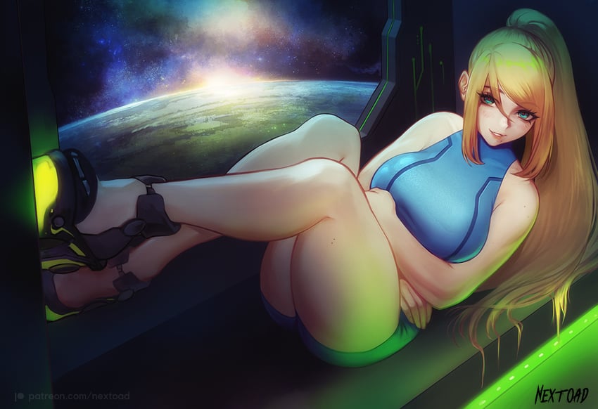 samus aran (super smash bros. and 1 more) drawn by nextoad