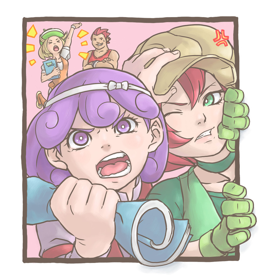 bianca, georgia, burgundy, and stephan (pokemon and 1 more) drawn by myuutau_tadakichi