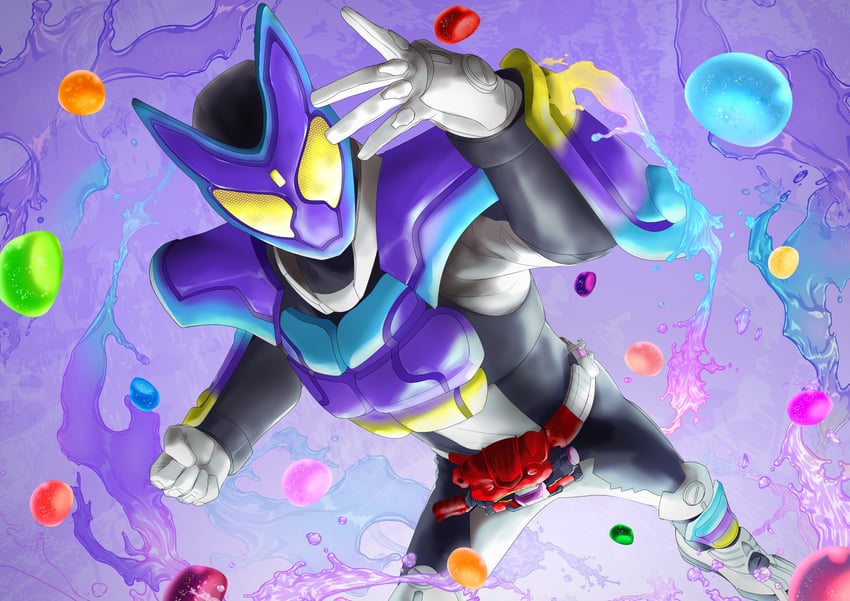 kamen rider gavv (kamen rider and 1 more) drawn by miyabi_(037)