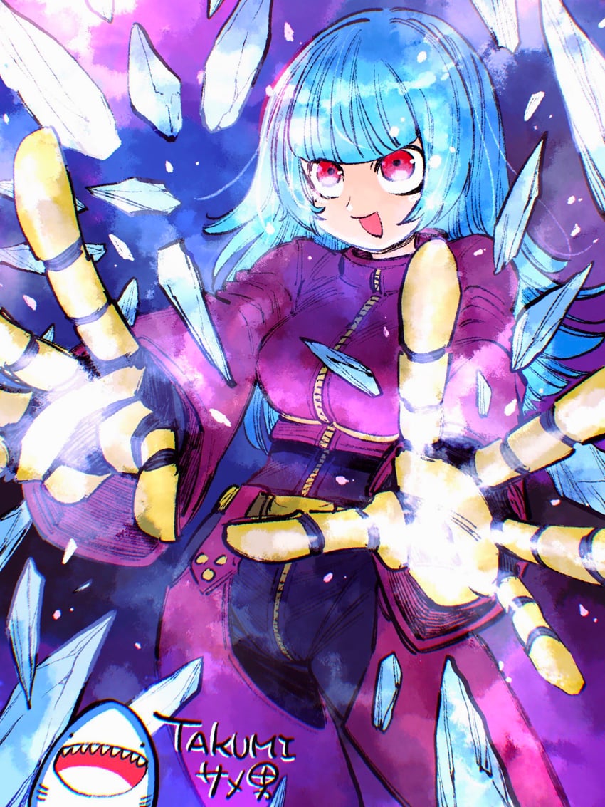 kula diamond (the king of fighters) drawn by takumi_watanuki