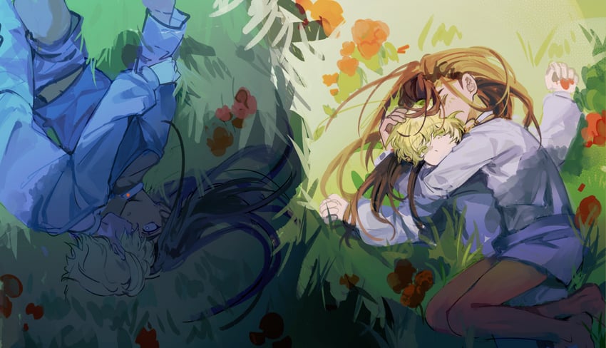 luka and hyuna (alien stage) drawn by xian_qishui