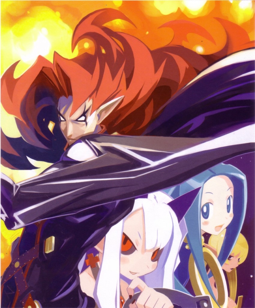 pram, zetta, salome, and trenia (phantom kingdom) drawn by harada_takehito
