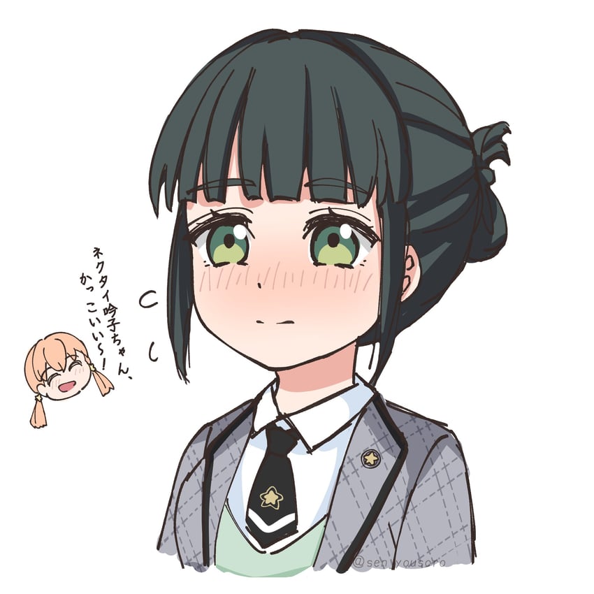 hinoshita kaho and momose ginko (love live! and 1 more) drawn by sen_yousoro
