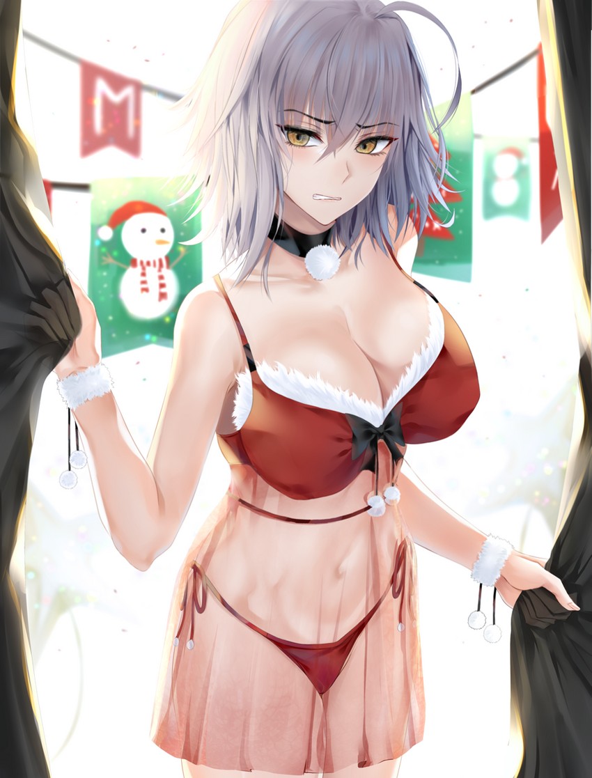 jeanne d'arc alter (fate and 1 more) drawn by nicky_w