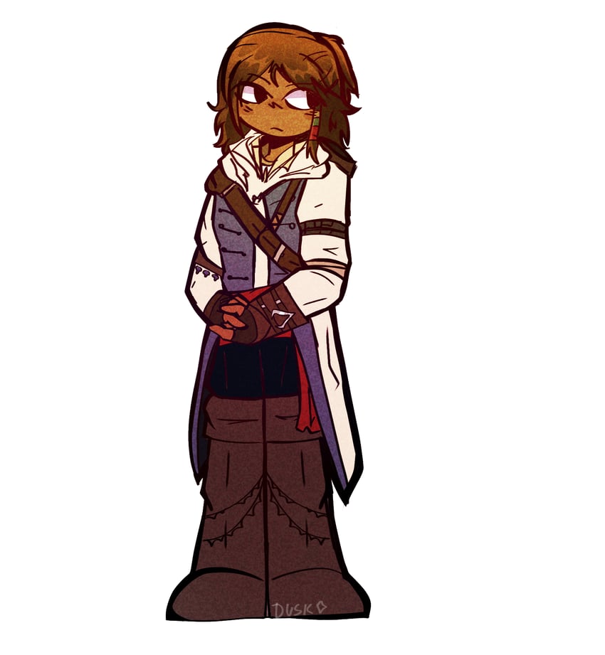 connor kenway (assassin's creed and 1 more) drawn by duskhydra