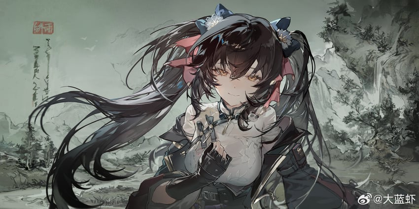type 97 and jiangyu (girls' frontline and 1 more) drawn by dalanxia